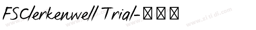 FSClerkenwell Trial字体转换 FSClerkenwell Trial字体转换